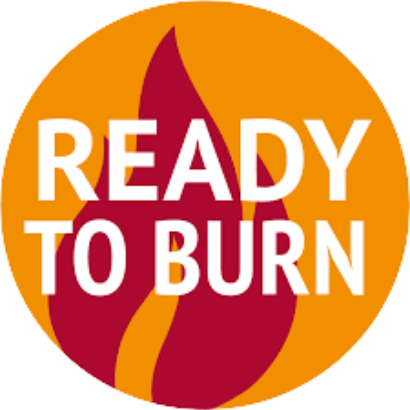 Ready to burn sign